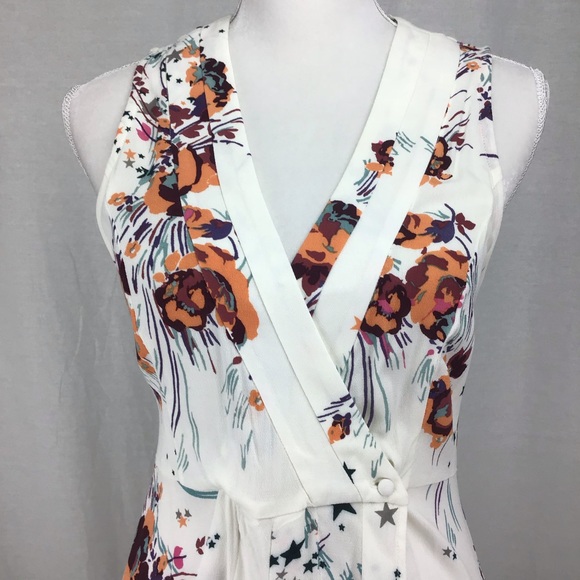 Free People Back to Basics Floral-Print Wrap Top - Picture 2 of 7